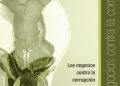 Tapa de la guía Los negocios contra la corrupción: lamparita con monedas adentro y logos de Transparency International